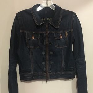Vintage Ezra Fitch Cropped Denim Jacket